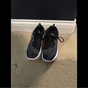 Black and White Nike Sneakers